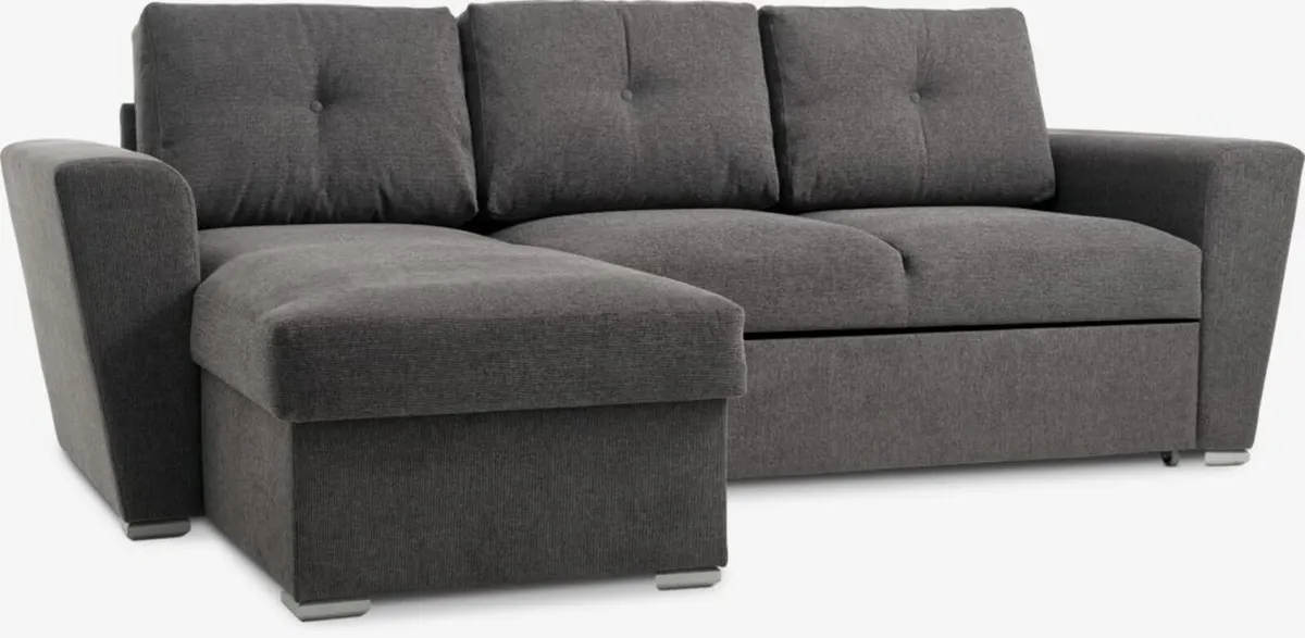 fold-out corner sofa, very good condition - Image 1