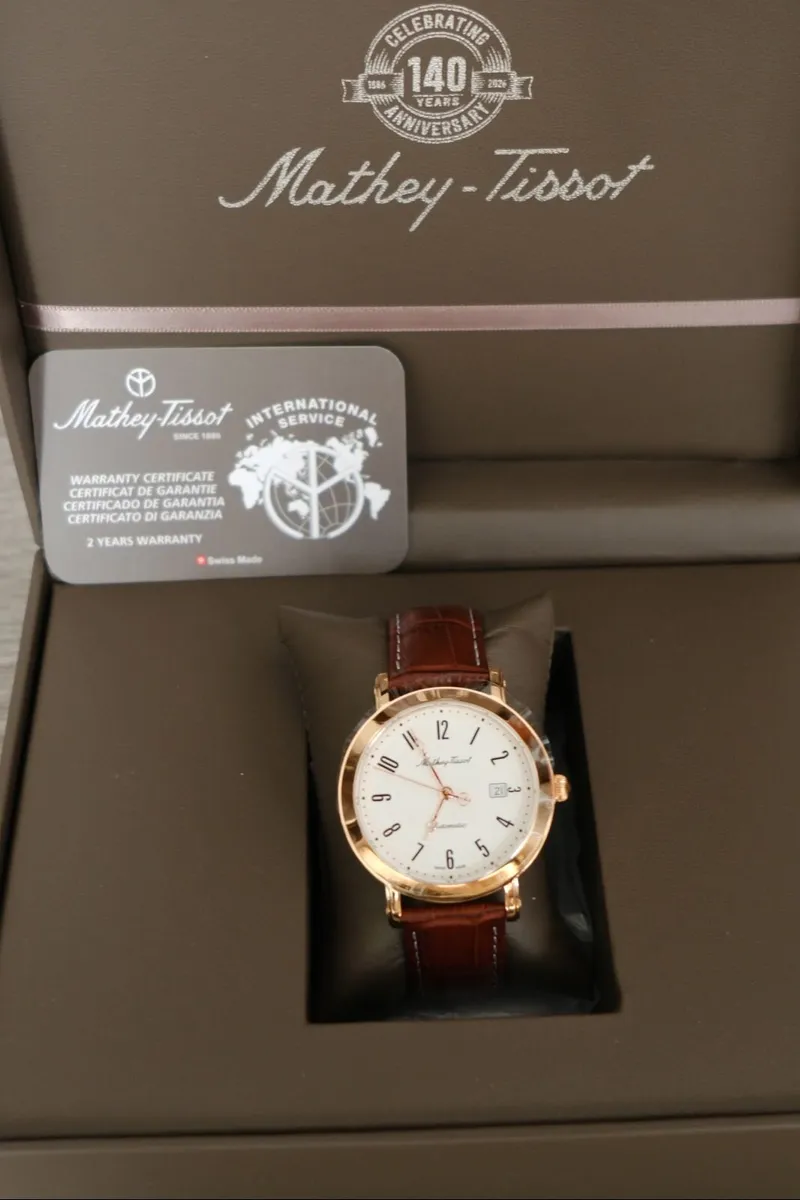 Watch.Mathey-Tissot,City Automatic.New.In Box. - Image 4