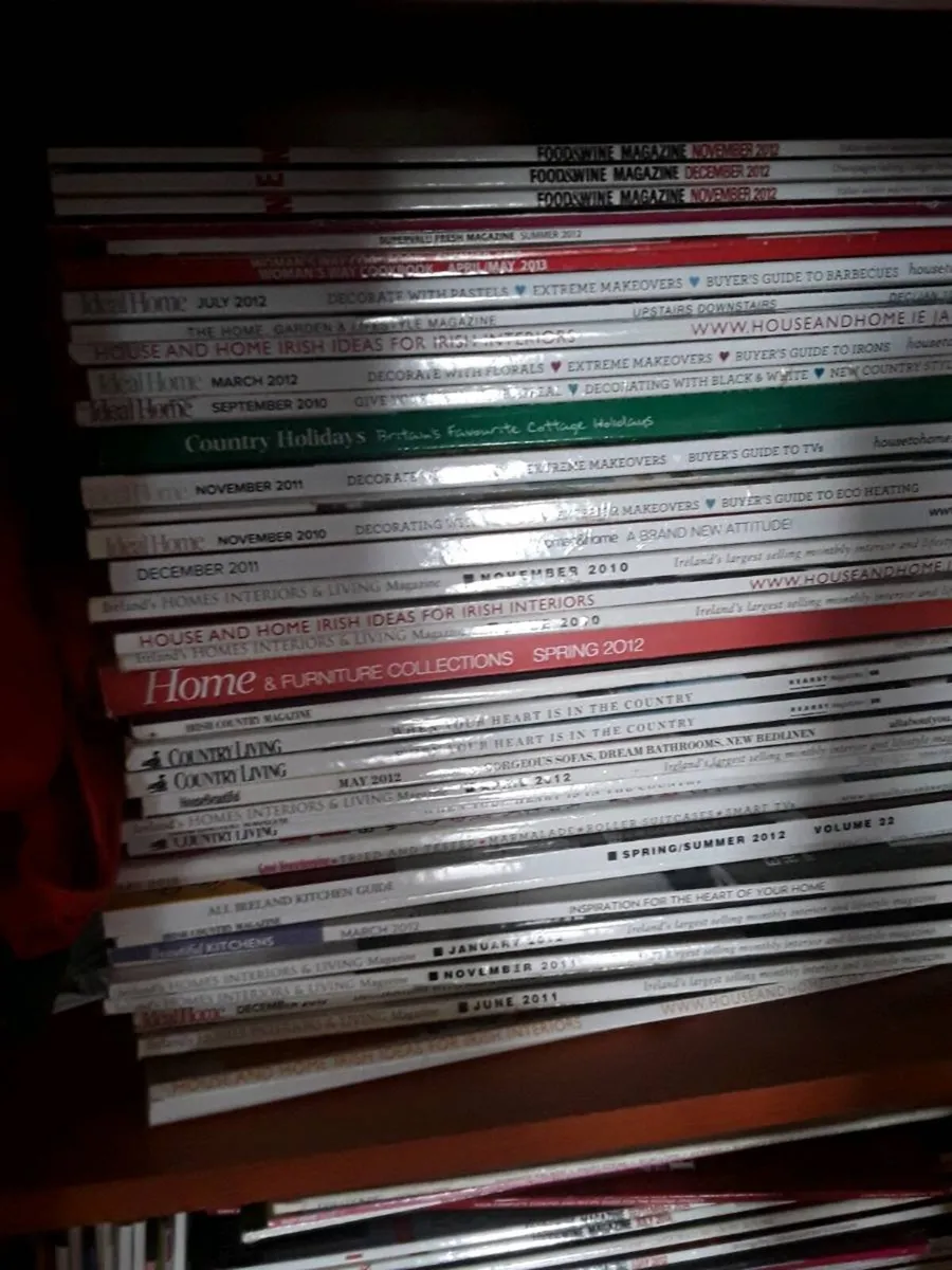 Magazines HOUSE  football horse cooking 100s of - Image 1