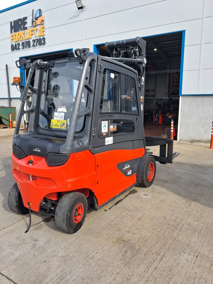 Linde E40 Electric forklift - Image 4