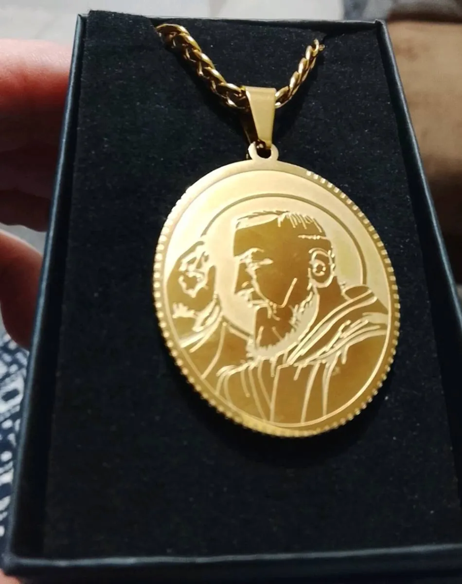 St Padre PIO Pendant - Image 1