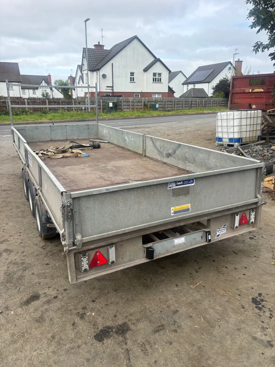 Ifor Williams 16ft dropside trailer - Image 2