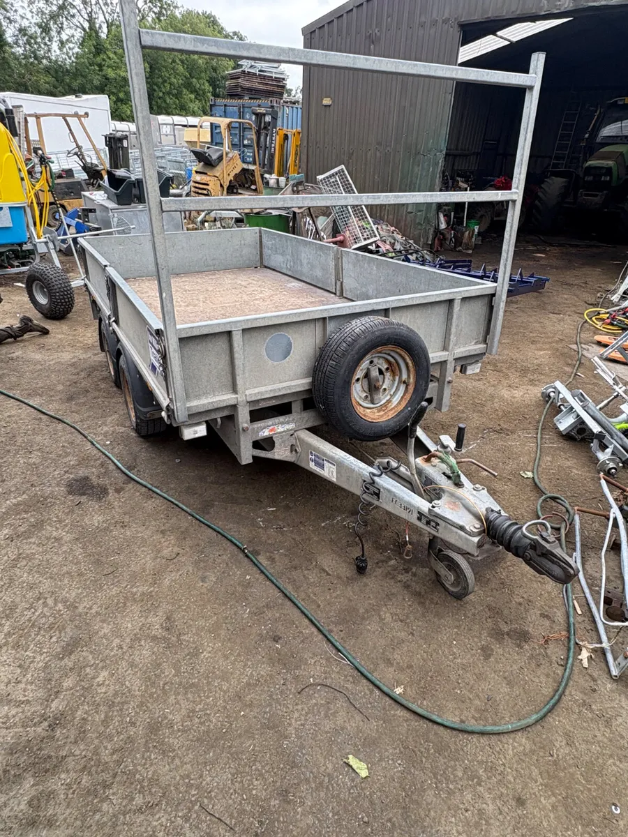 Ifor Williams 10ft dropside trailer - Image 1