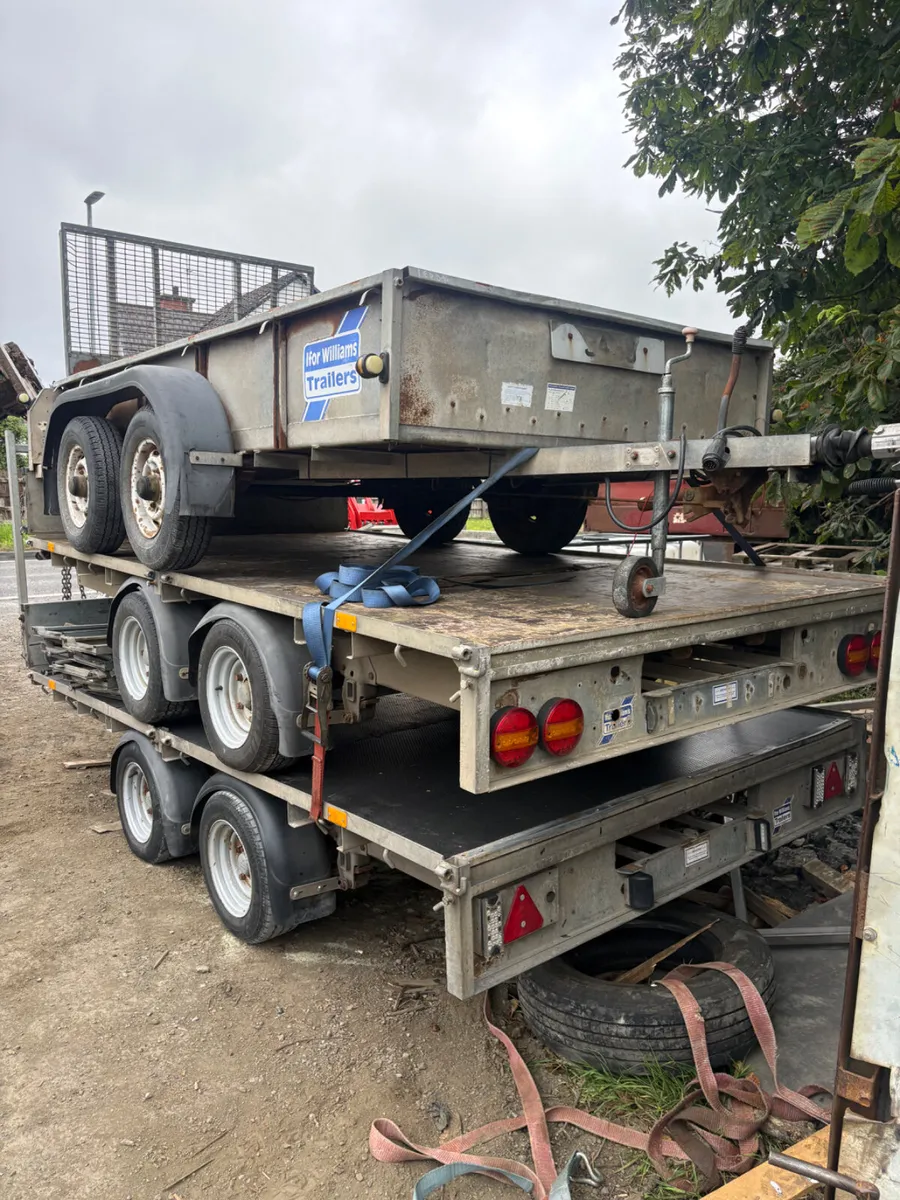Ifor Williams 12ft dropside trailers - Image 2