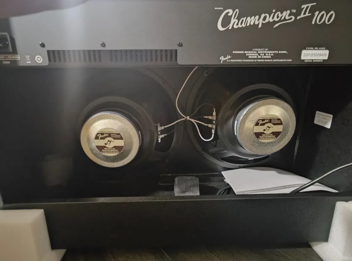 Guitar amplifier fender champion 2 100w - Image 2