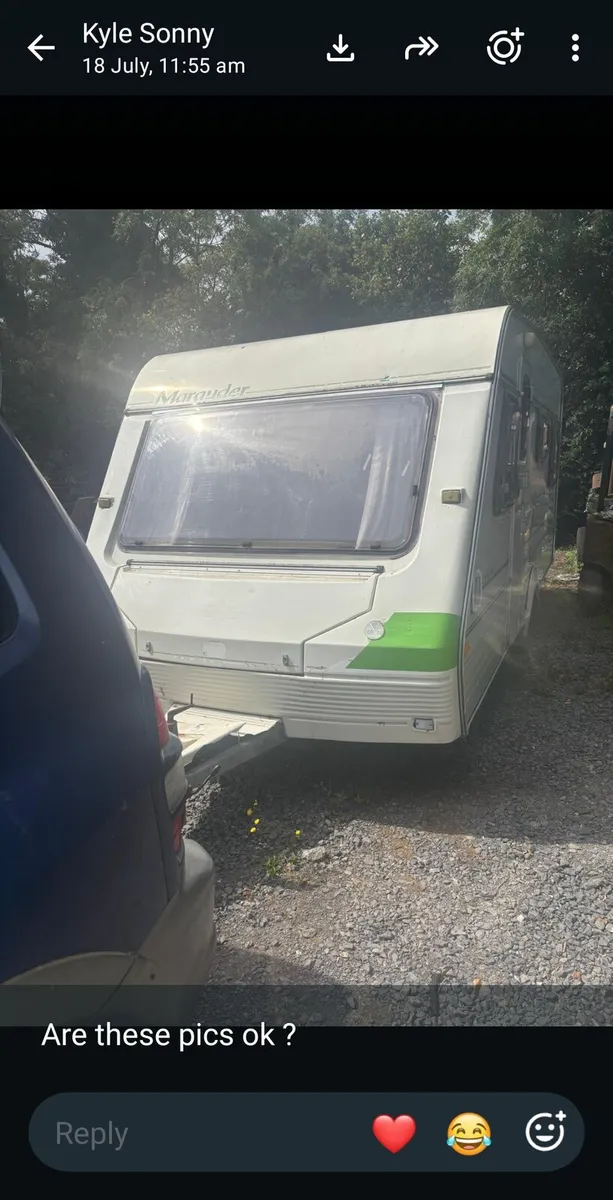 6 berth Maurder Caravan single axel - Image 4
