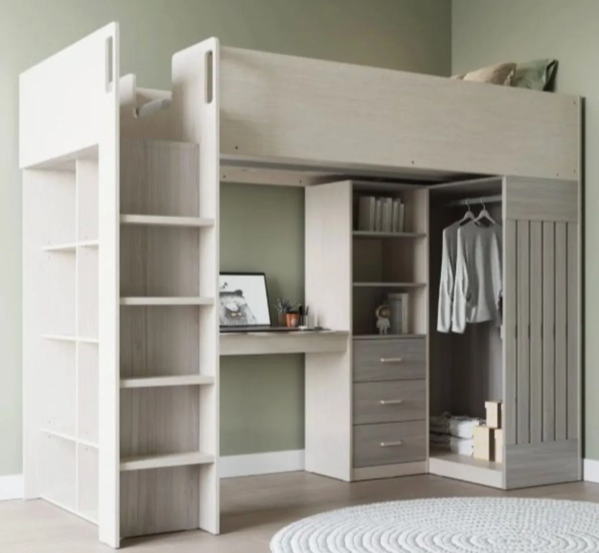 Jupiter High Sleeper Single Bed - Image 1