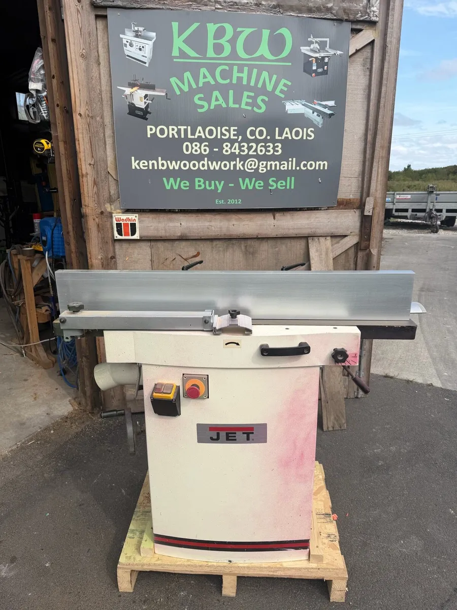 Jet 10” planer thicknesser single phase - Image 1