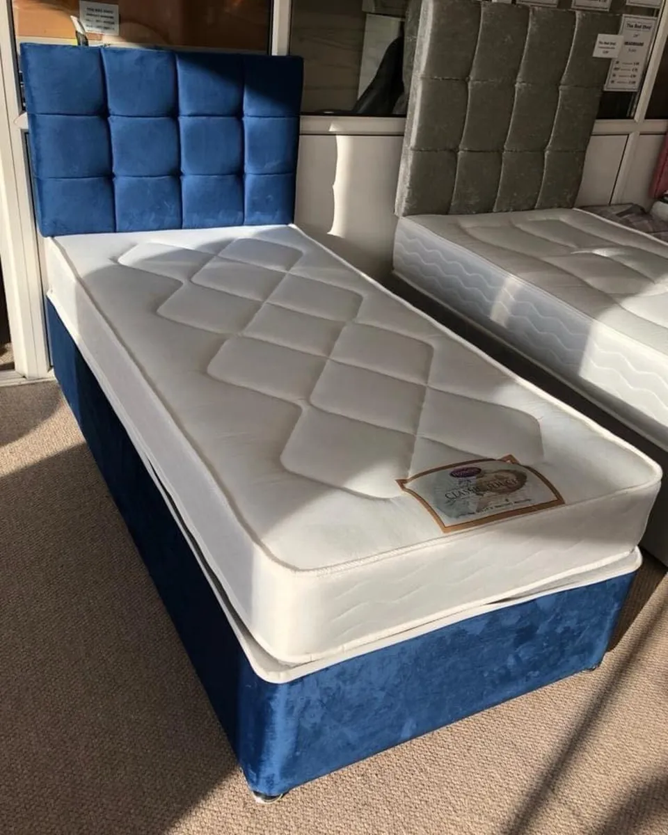 New Divan Bed Sets With Memory Foam Mattresses - Image 2