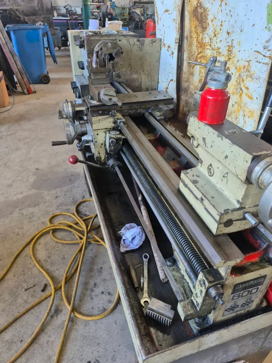 Harrison m300 long bed lathe - Image 4