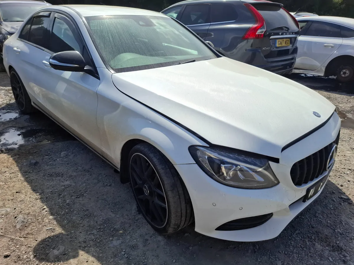 2017 Mercedes C220D Automatic parts - Image 2