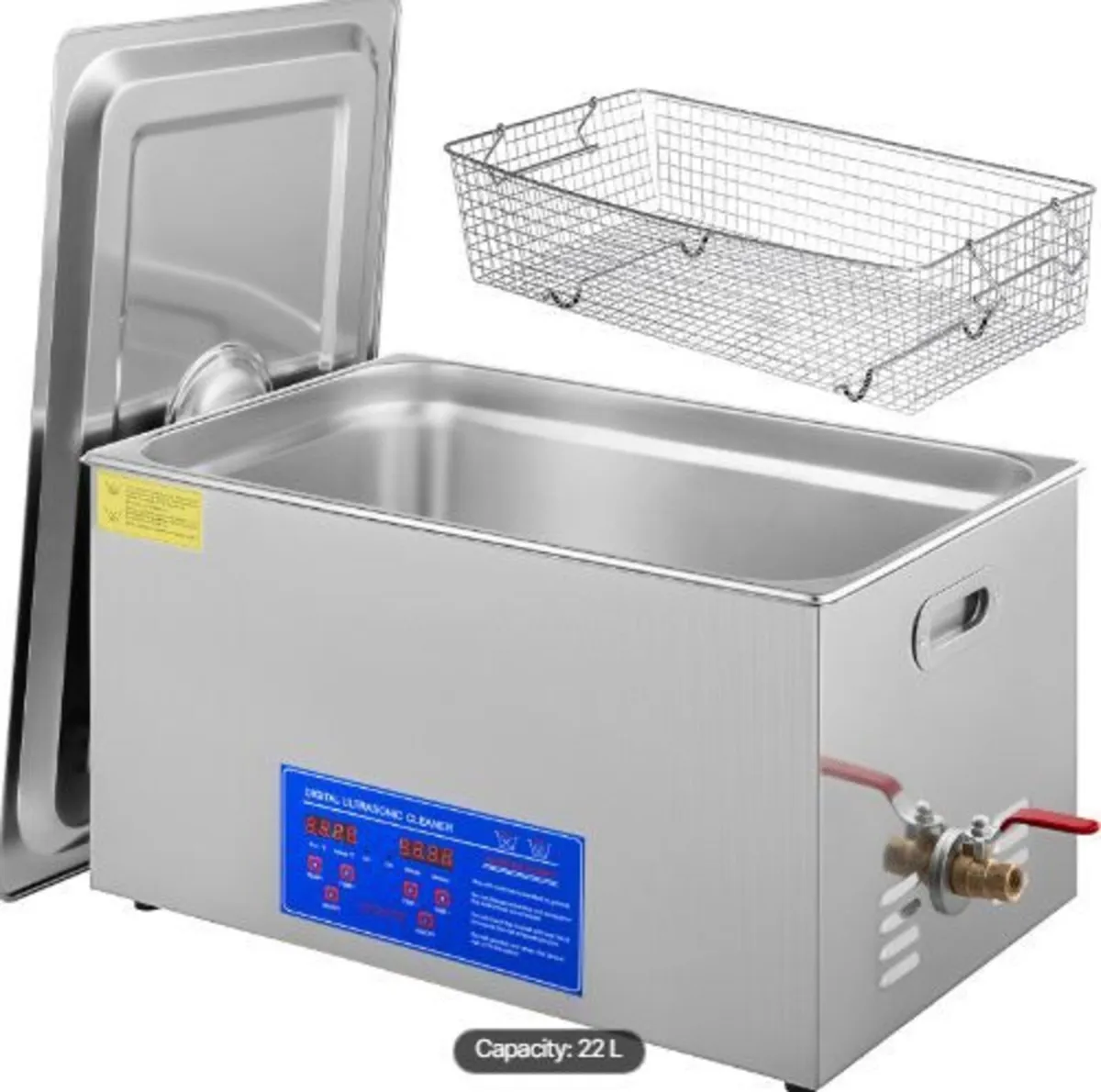 22L Ultrasonic Cleaner Machine Stainless - Image 4