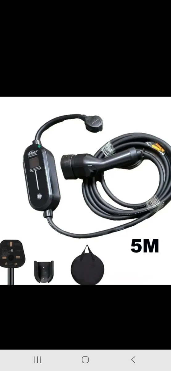 Car ev plug in charger cable - Image 1