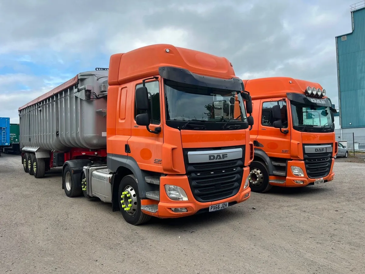 2017 & 2016 DAF CF 460 Space Cab Tractor Units - Image 1
