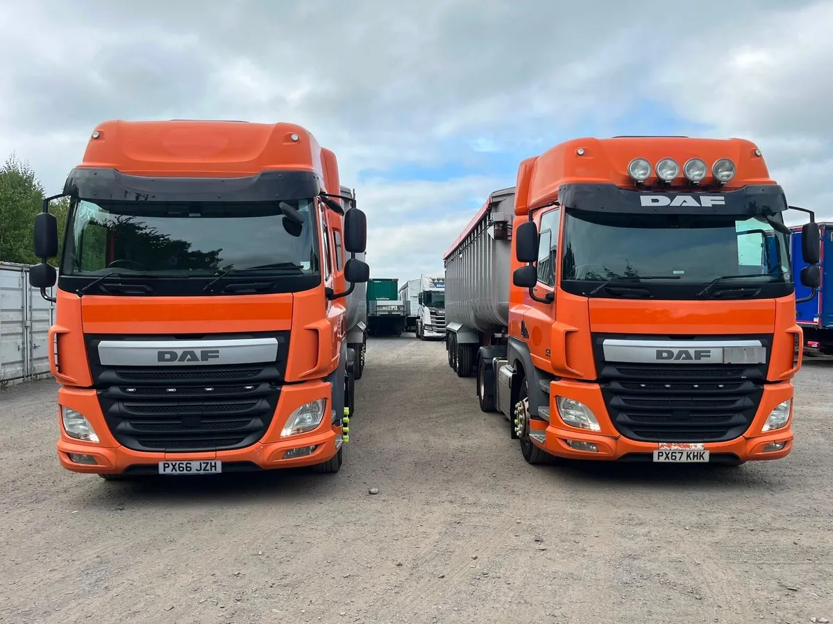 2017 & 2016 DAF CF 460 Space Cab Tractor Units - Image 2