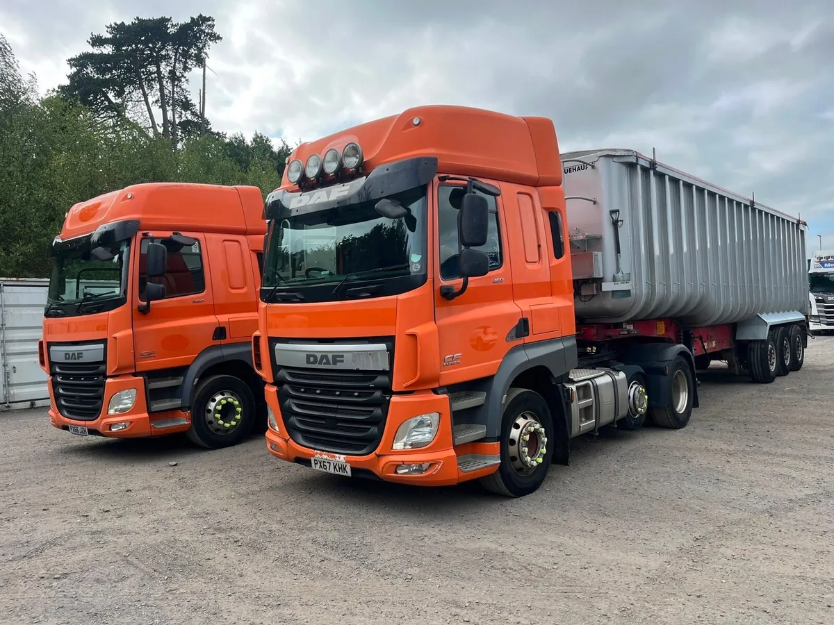 2017 & 2016 DAF CF 460 Space Cab Tractor Units - Image 3