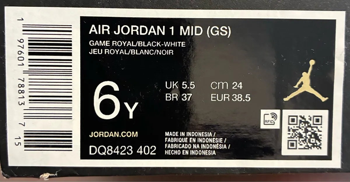Air Jordan 1 Mid (GS) - Image 3