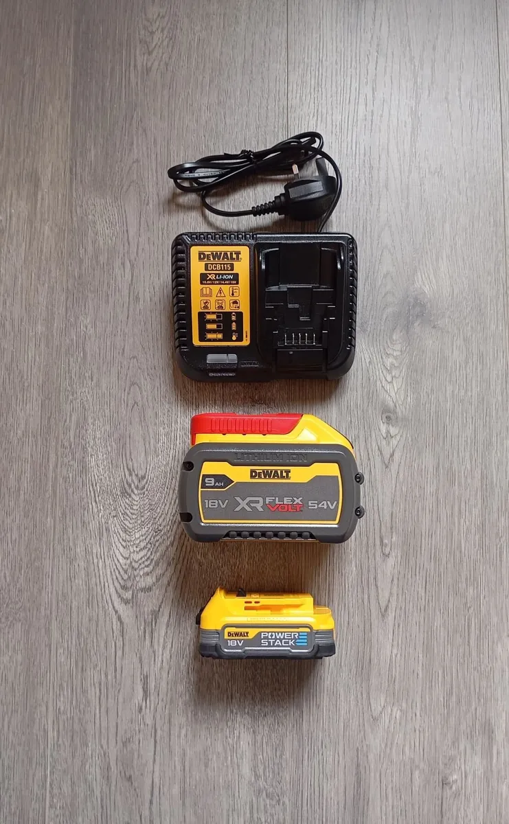 DeWalt Batteries & Charger (New) - Image 2