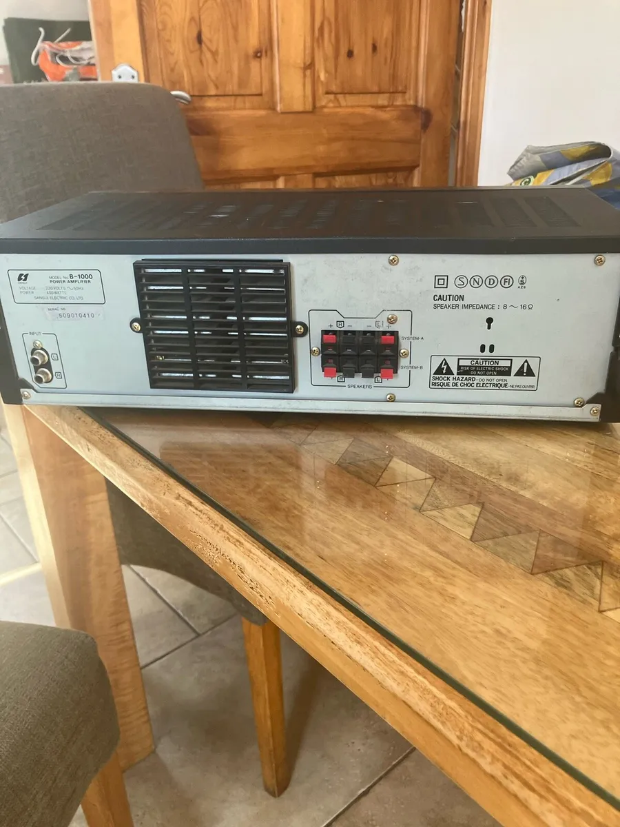 Samsun power amp b1000 75 w per channel - Image 2