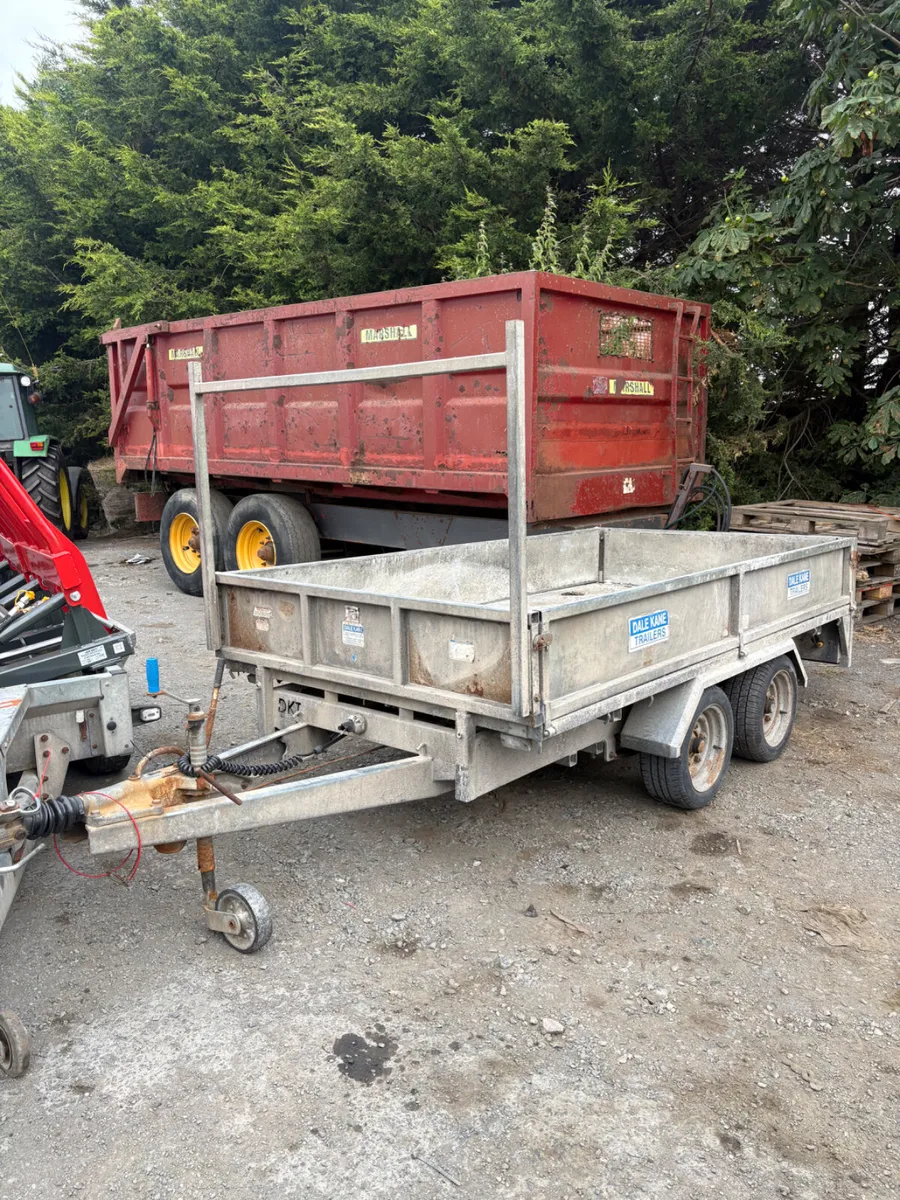 Dale Kane 10ft dropside trailer - Image 1