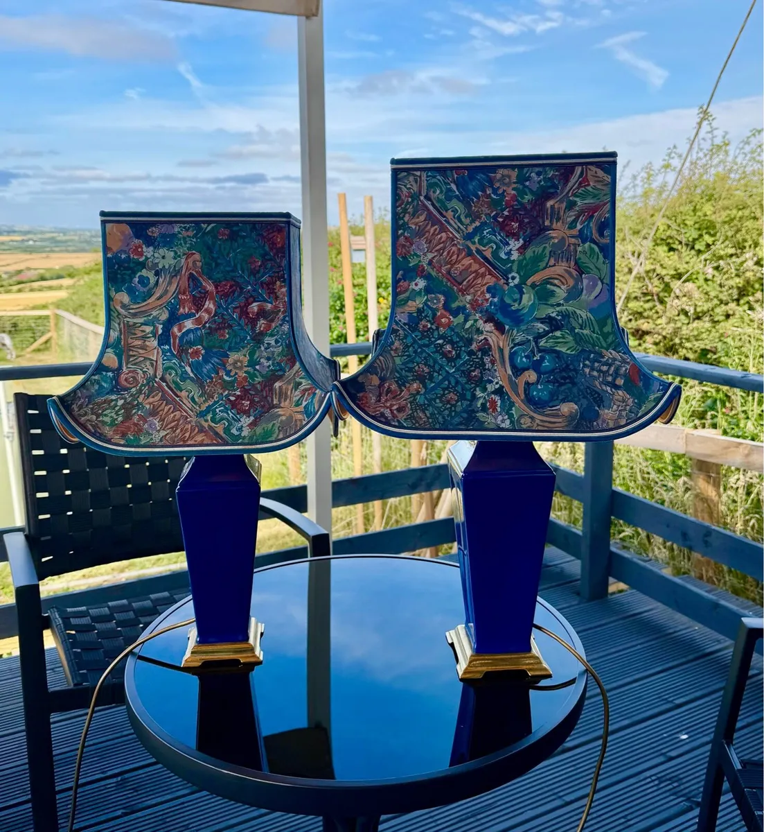 Pair of Vintage Lamps - Image 1