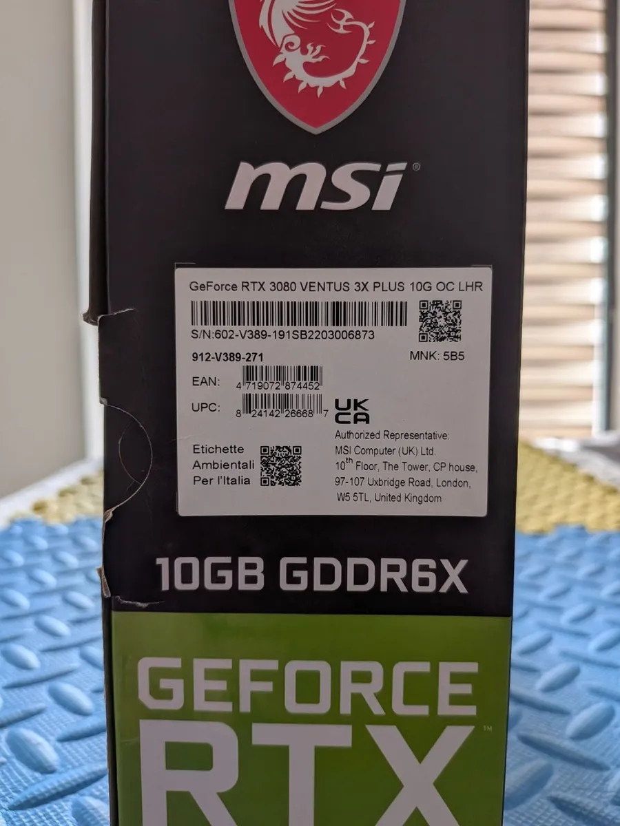 RTX 3080 OC Graphic card 10gb Vram - Image 3