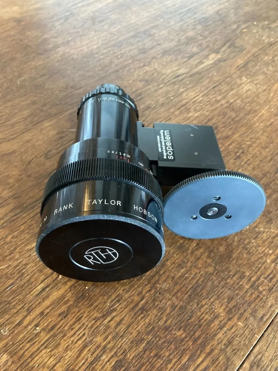 Sopelem Zoom Cine Lens M Rank Taylor Hobson Monita - Image 1