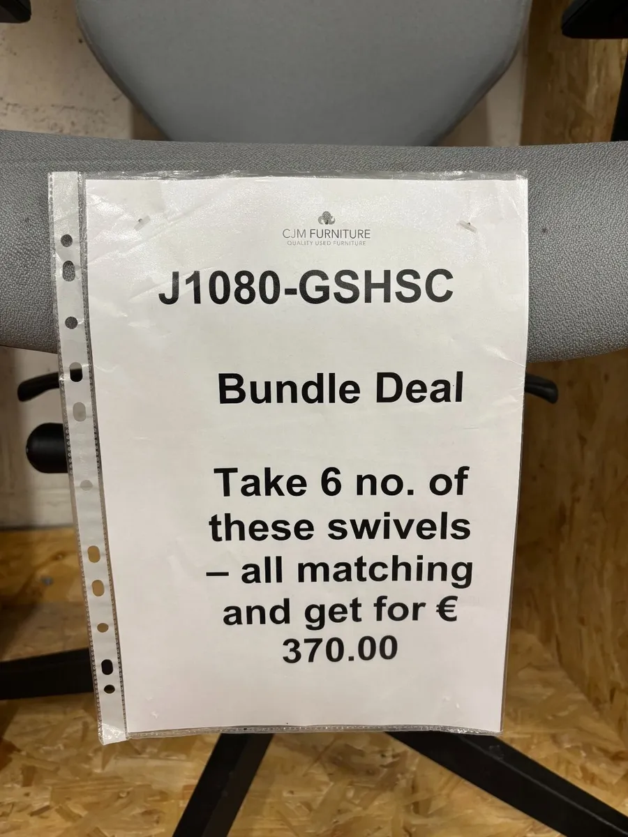 SWIVEL CHAIR BUNDLE DEAL @ CJM 22.7.26 - Image 3