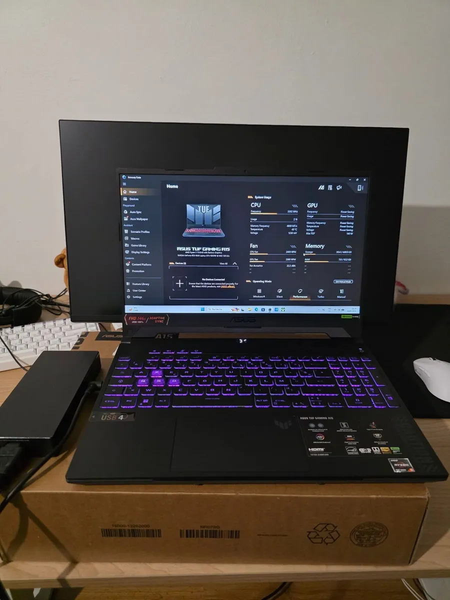 ASUS TUF A15 RTX 4060 Ryzen 5 7535HS 144Hz - Image 1
