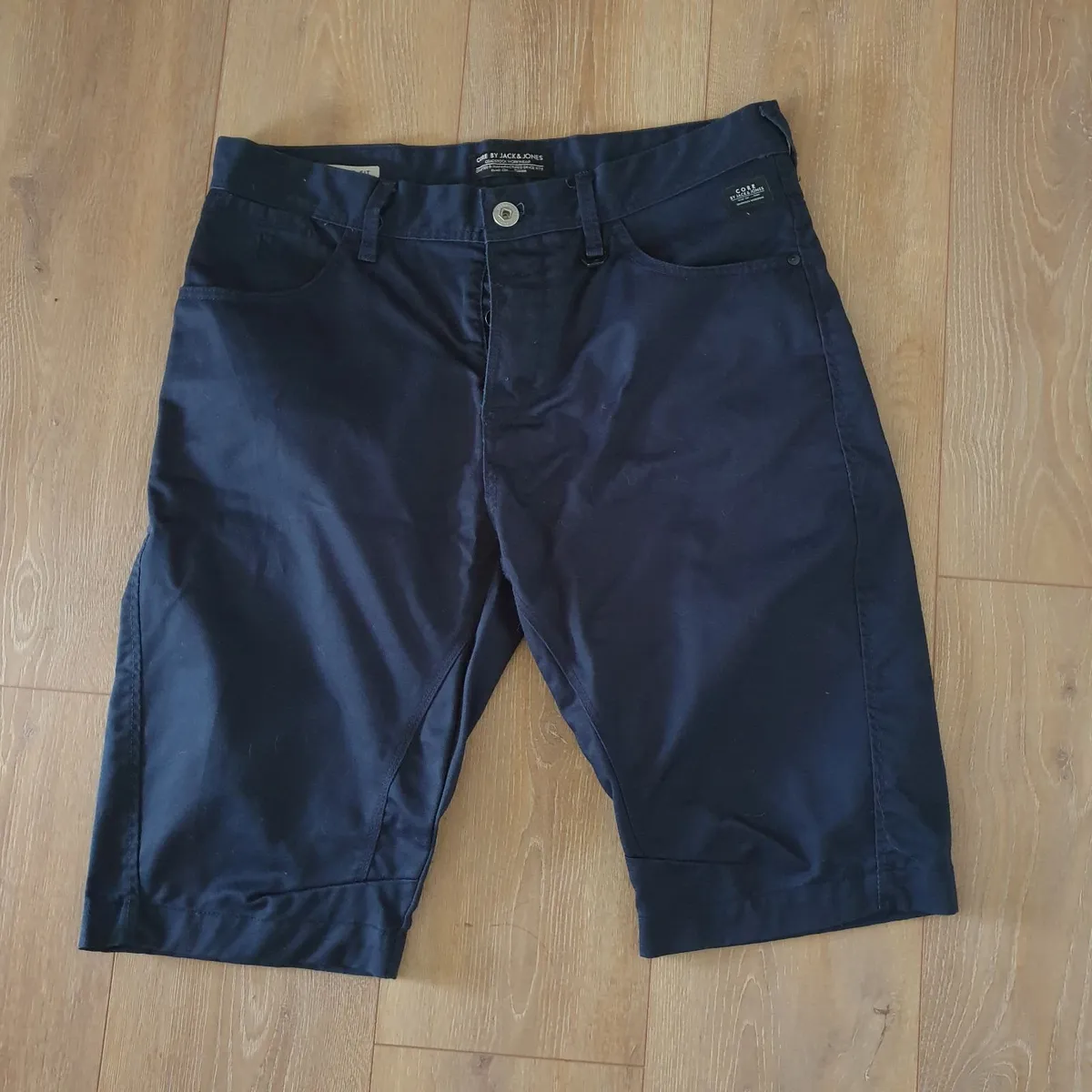 Navy shorts Core Jack & Jones button fly W34 - Image 1