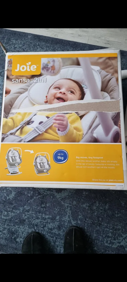 Joie Sansa 2-in-1 Baby Swing & Rocker – Excellent - Image 4