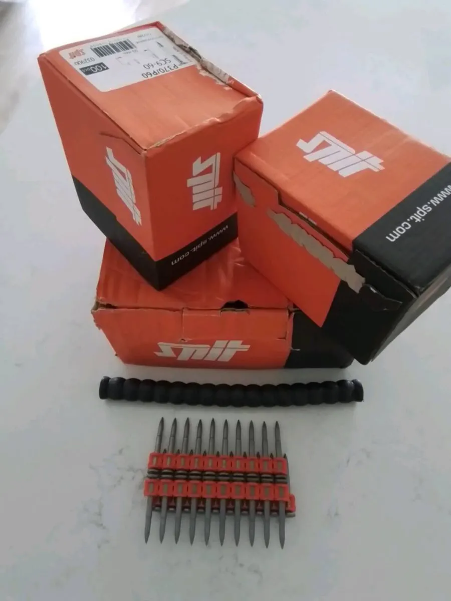 3 boxes Spitfire nails