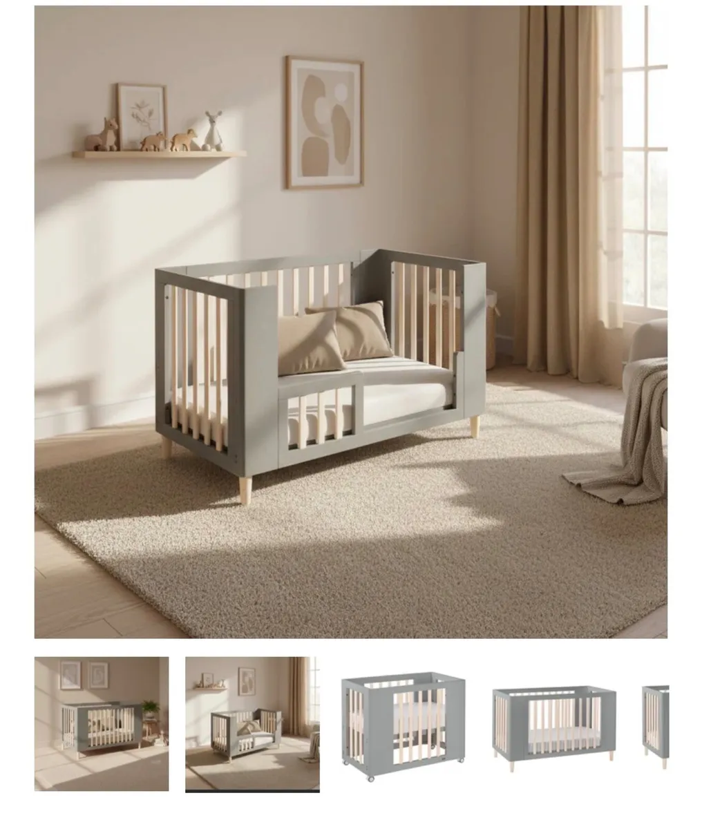 Baby cot cocoon 4 in 1 - Image 2