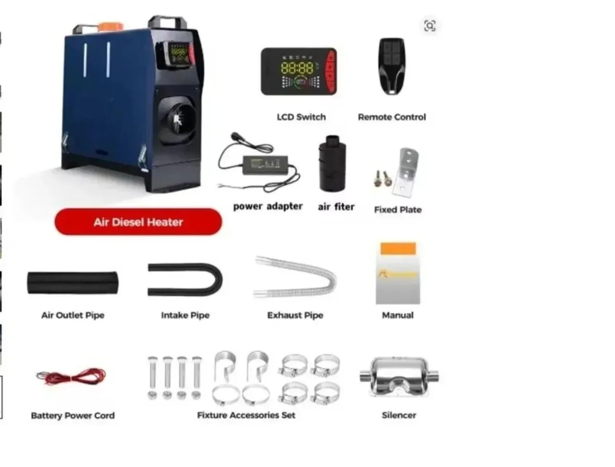 Diesel Heater 8KW 12V 24V Parking Heater - Image 1