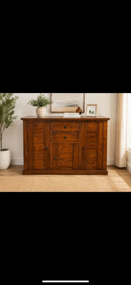 Solid wood storage unit / side board - Image 1