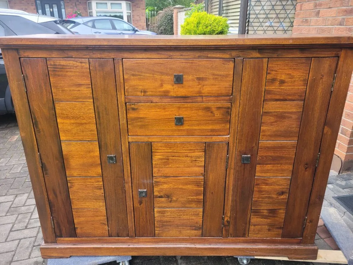 Solid wood storage unit / side board - Image 2