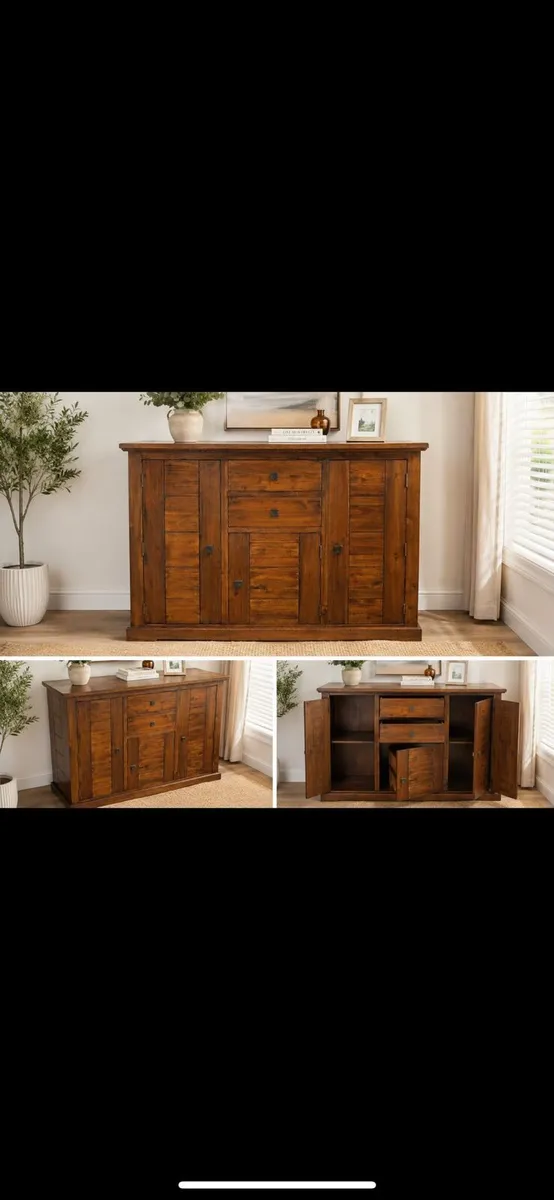 Solid wood storage unit / side board - Image 3