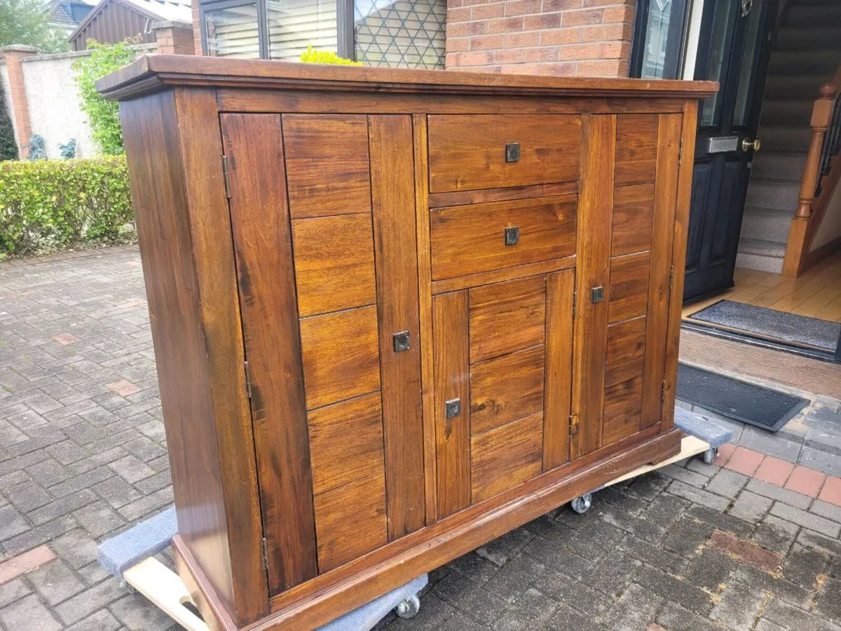 Solid wood storage unit / side board - Image 4