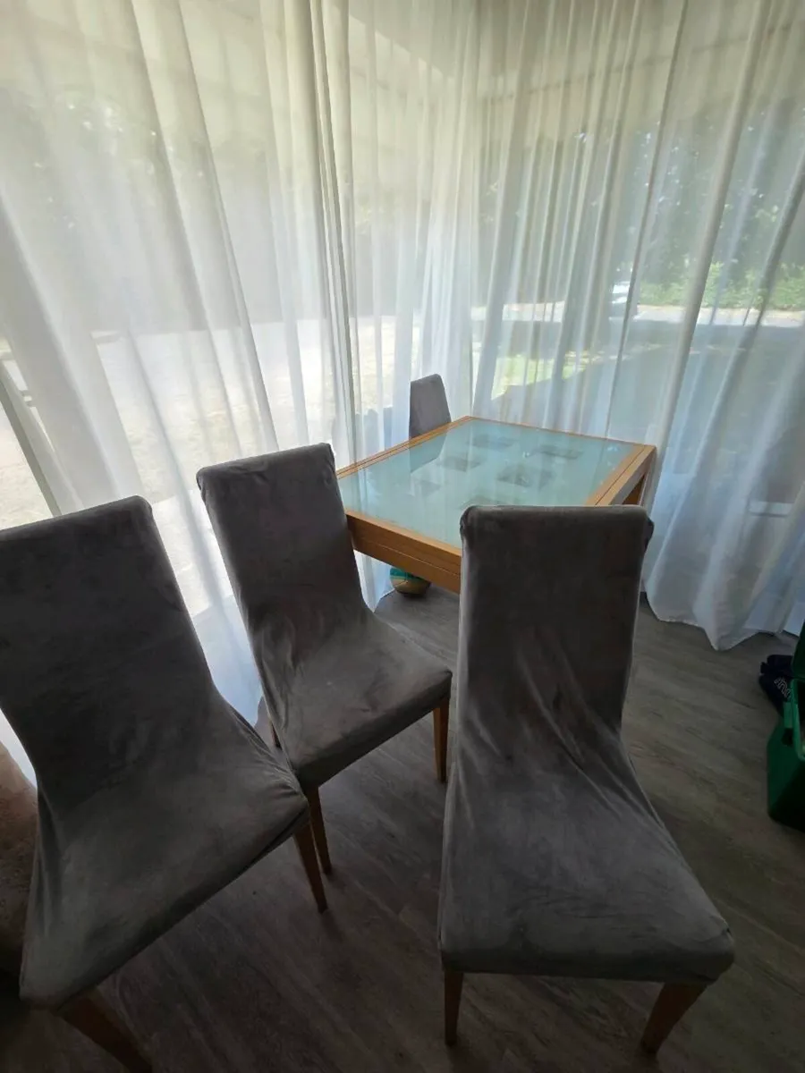 Dinning table and chairs - Image 2