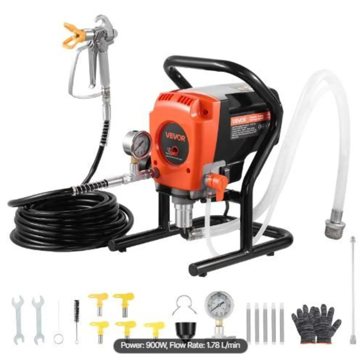 Stand Airless Paint Sprayer, 900W - Image 3