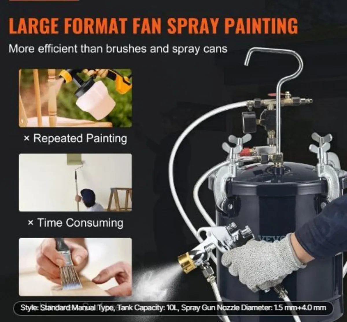 Spray Paint Pressure Pot Tank - Image 2