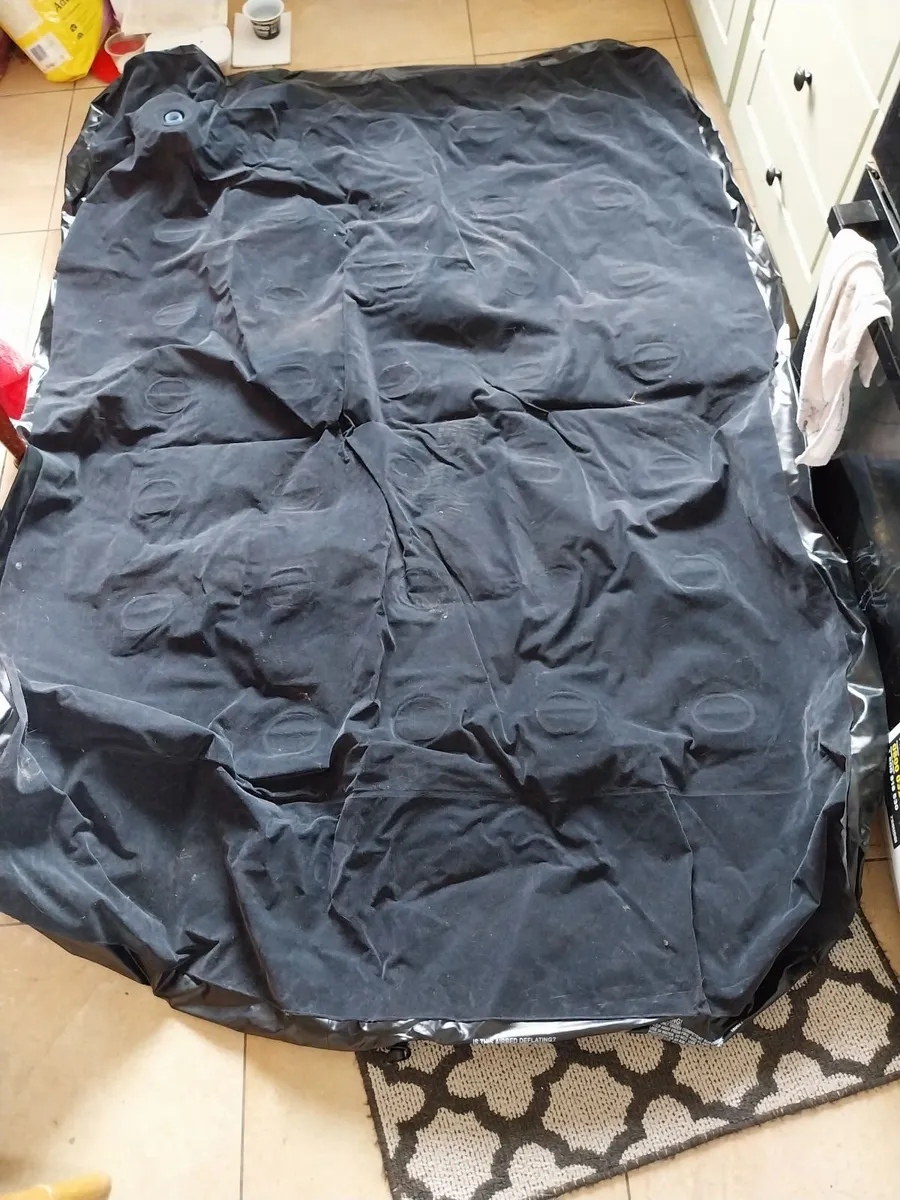 Trespass Double Inflatable Mattress, Foot Pump - Image 2