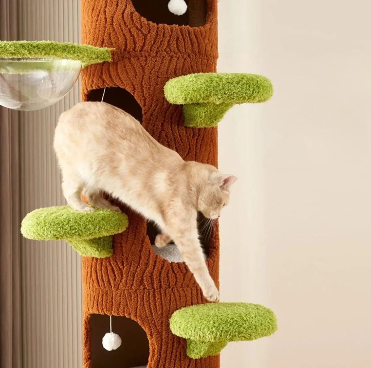 Cat tree scratching pole brand new - Image 2