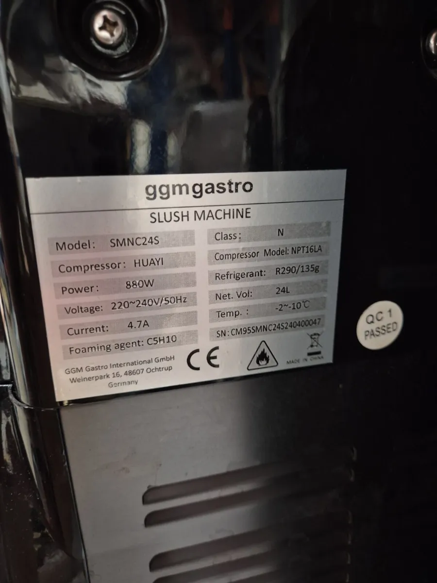 GGM TWIN SLUSH MACHINE SECOND HAND - Image 3