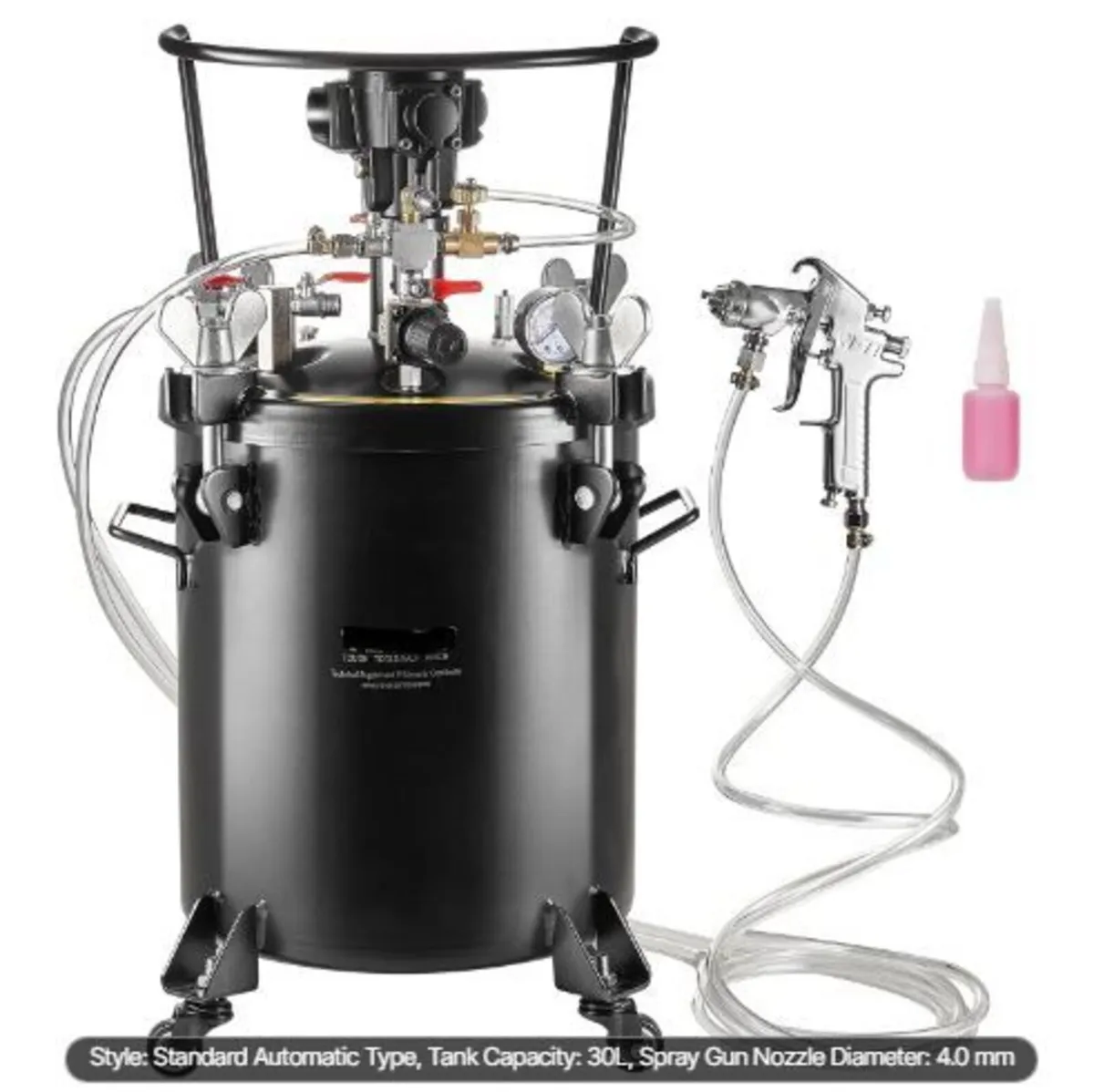 Spray Paint Pressure Pot, 30 L/7.5 gal Fully - Image 4