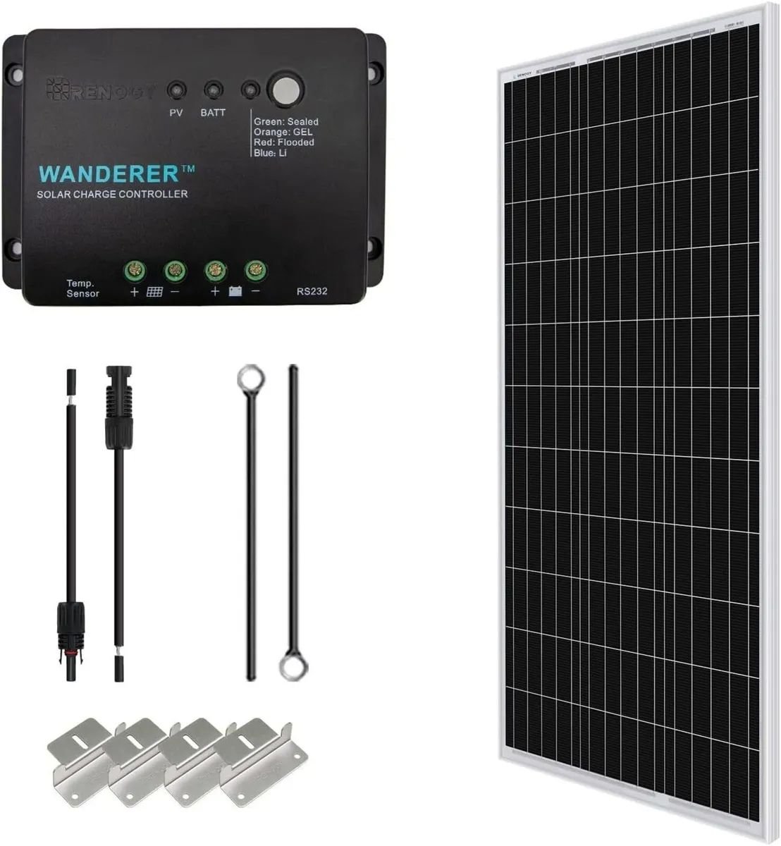 Solar Panel Kit 12V Solar Off-grid System - Image 2