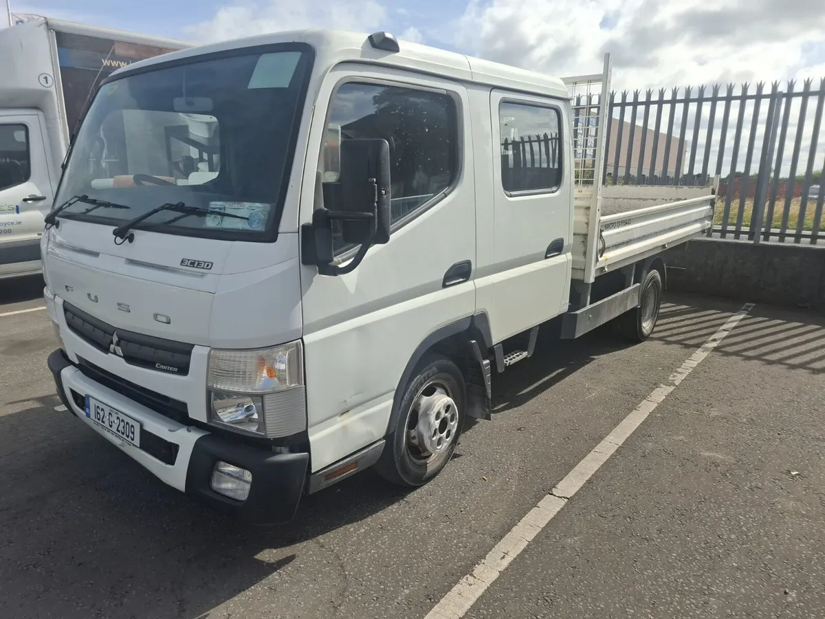 3.5Ton Mitsubishi Fuso Tipper Crew Cab - Image 3