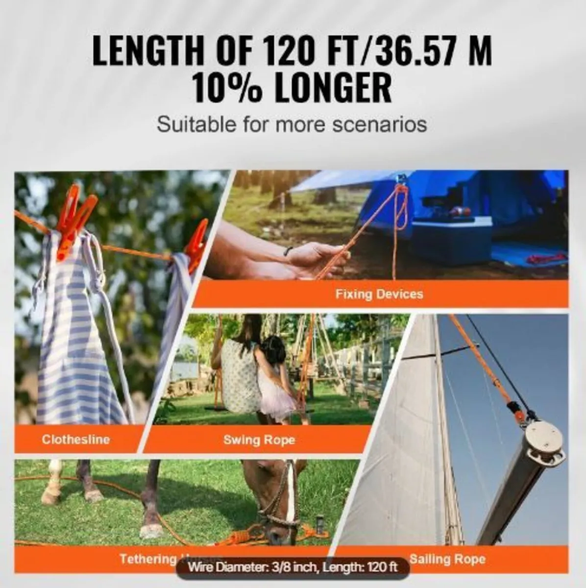 Arborist Tree Climbing Rope Double Braid - Image 4