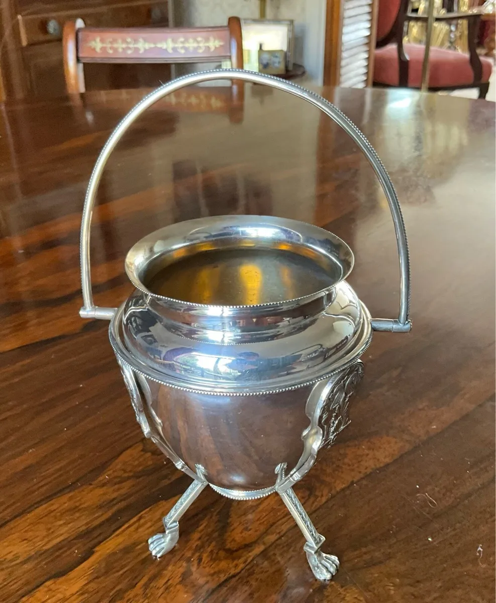 Antique Hallmarked Sterling Silver Bowl - Image 1