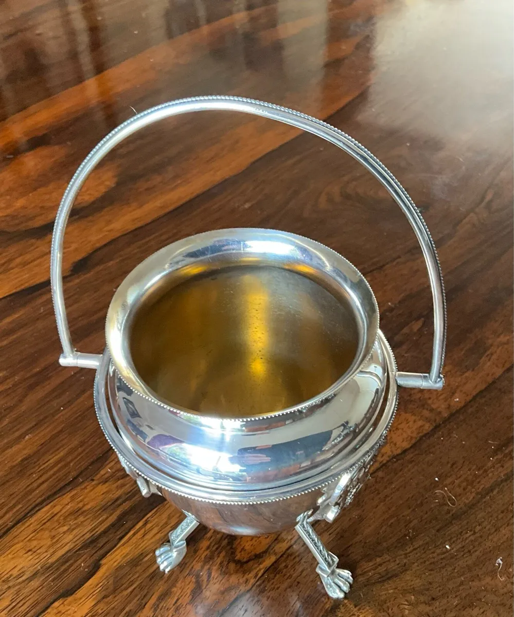 Antique Hallmarked Sterling Silver Bowl - Image 2